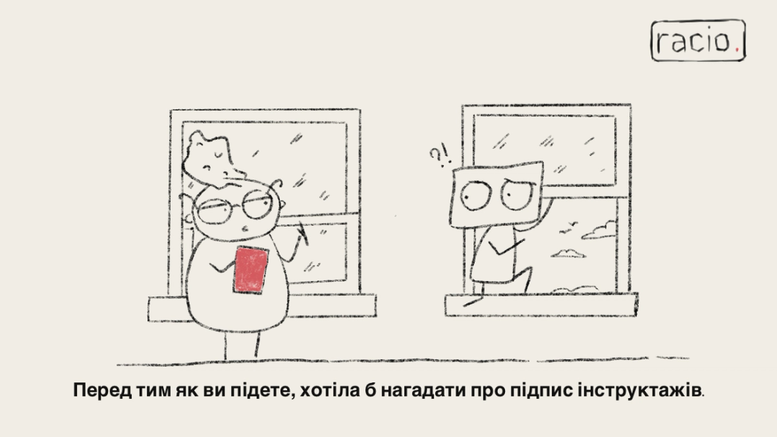 Initial occupational safety briefing Initial occupational safety briefing