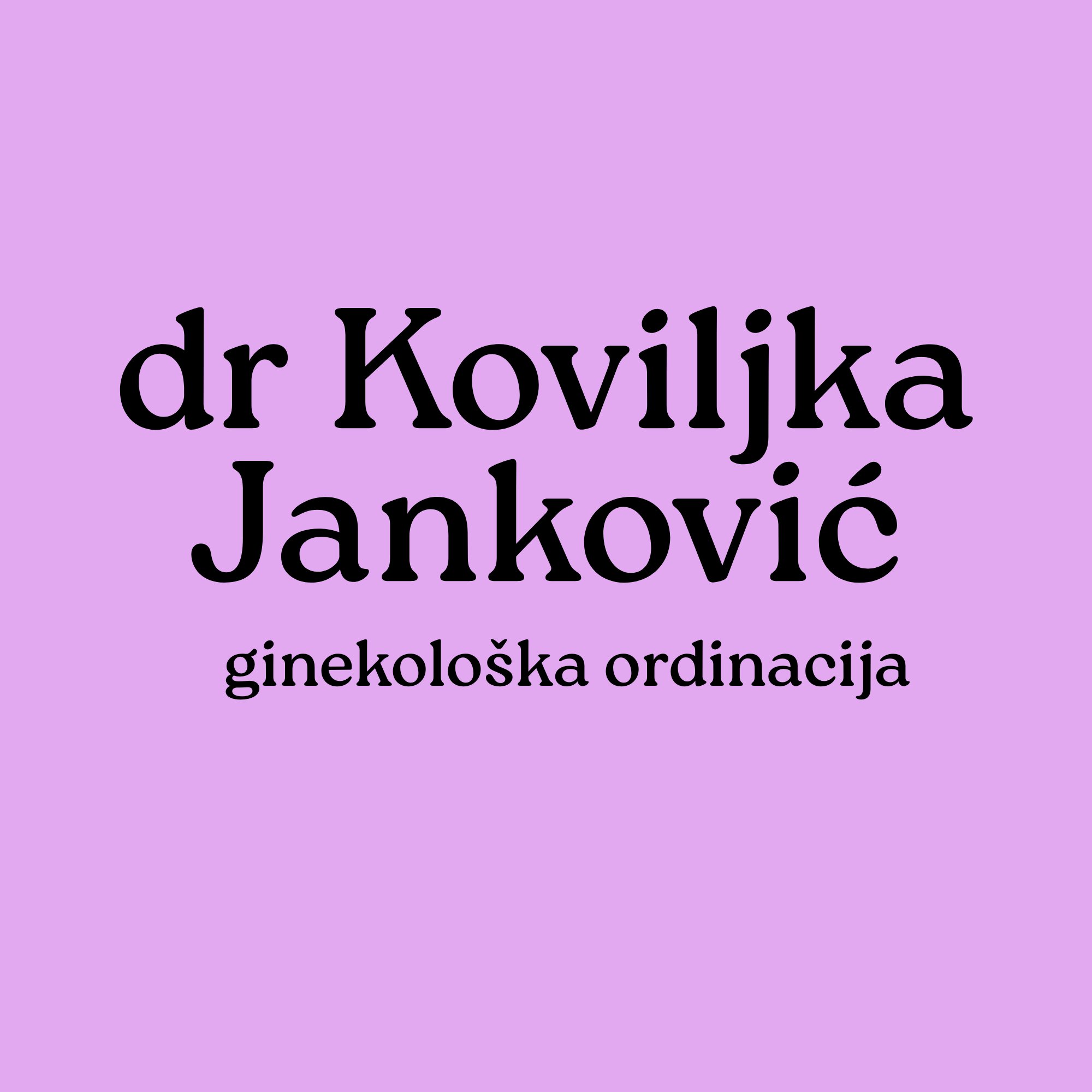 Dr. Koviljka Janković