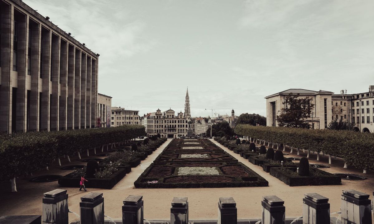 A city view of Belgium