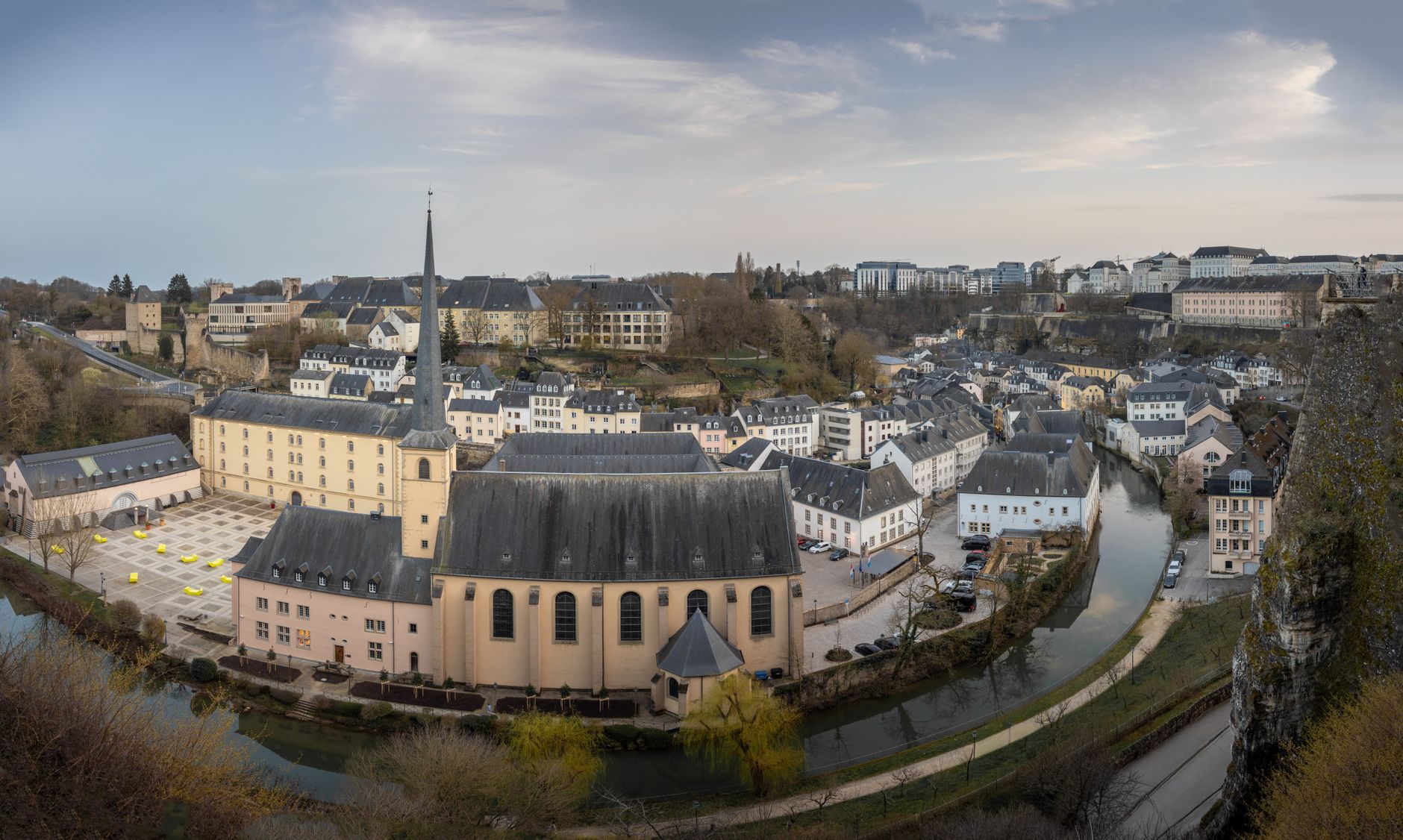 A city view of Luxembourg