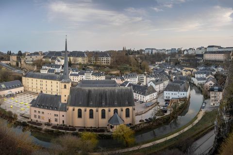 A city view of Luxembourg