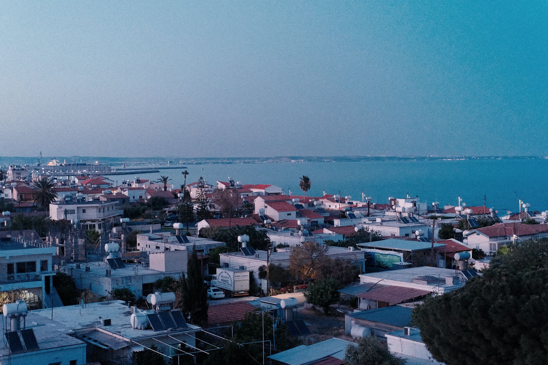 A coastal view of Cyprus
