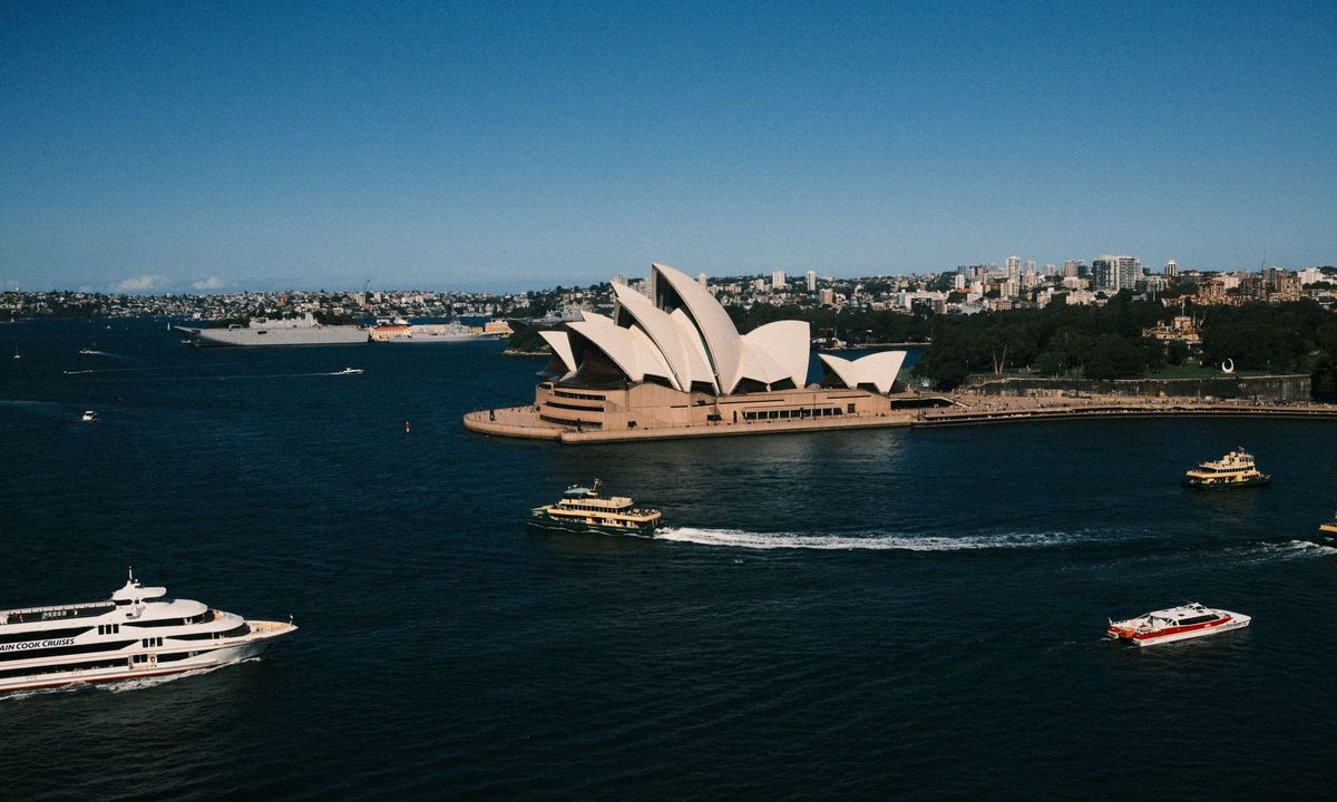 A city view of Australia