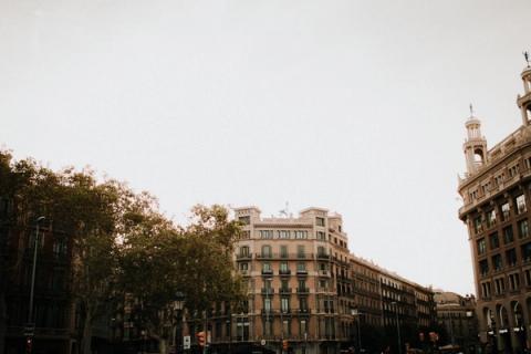 A city view of Spain