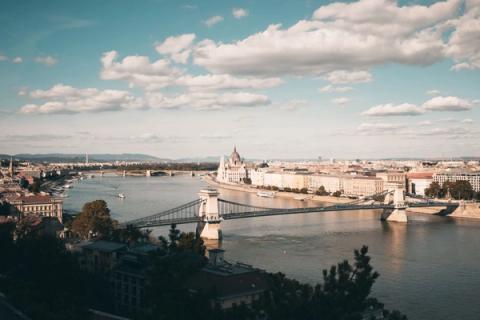 A city view of Hungary