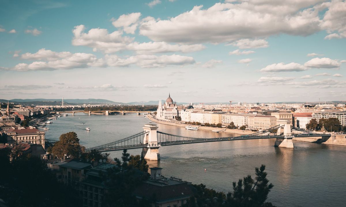 A city view of Hungary