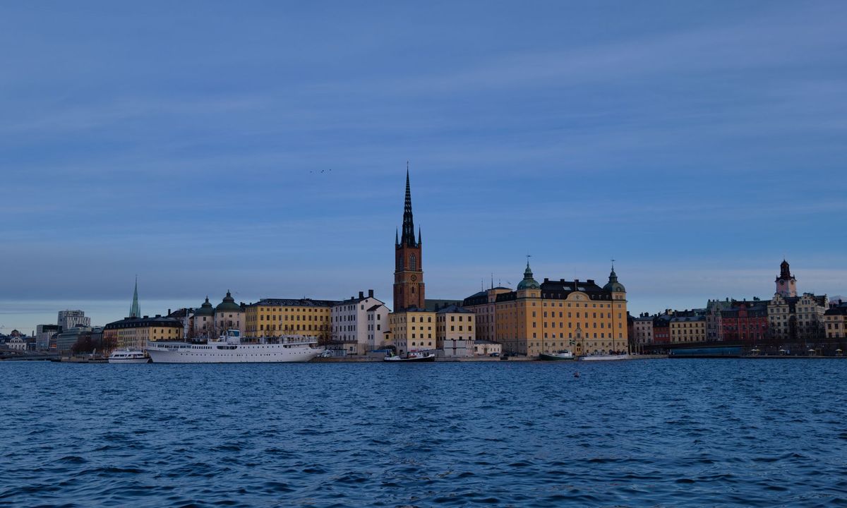 A city view of Sweden.