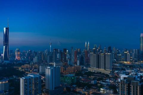 A city view of Malaysia