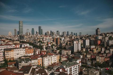 A city view of Turkey