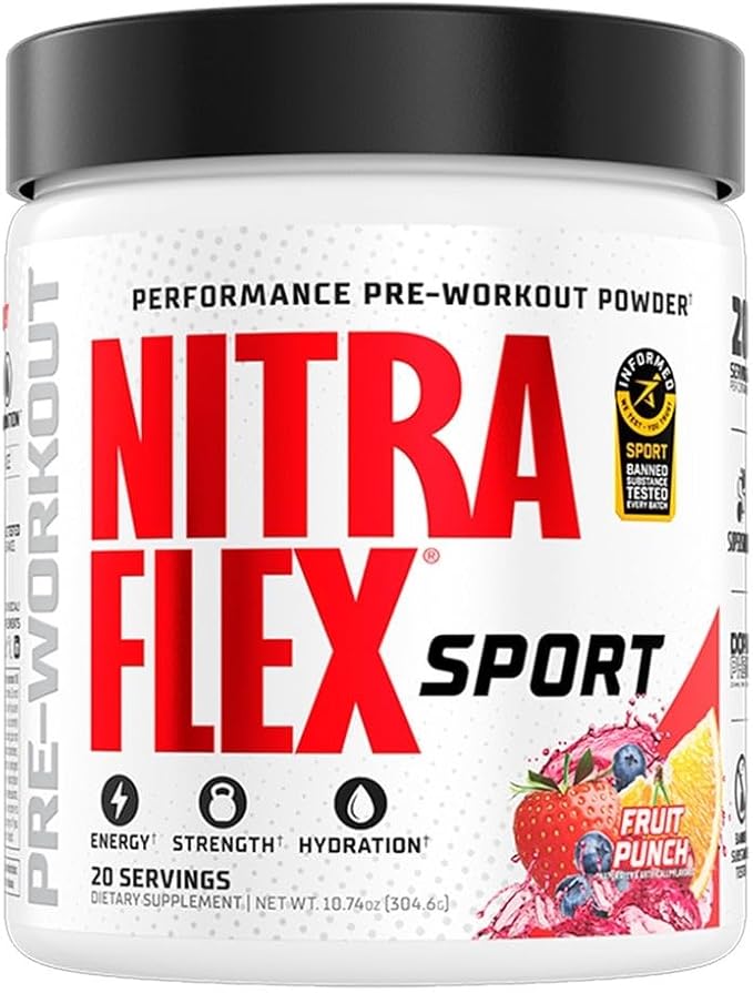 Nitraflex Sport Fruit Punch Pre-Workout Powder