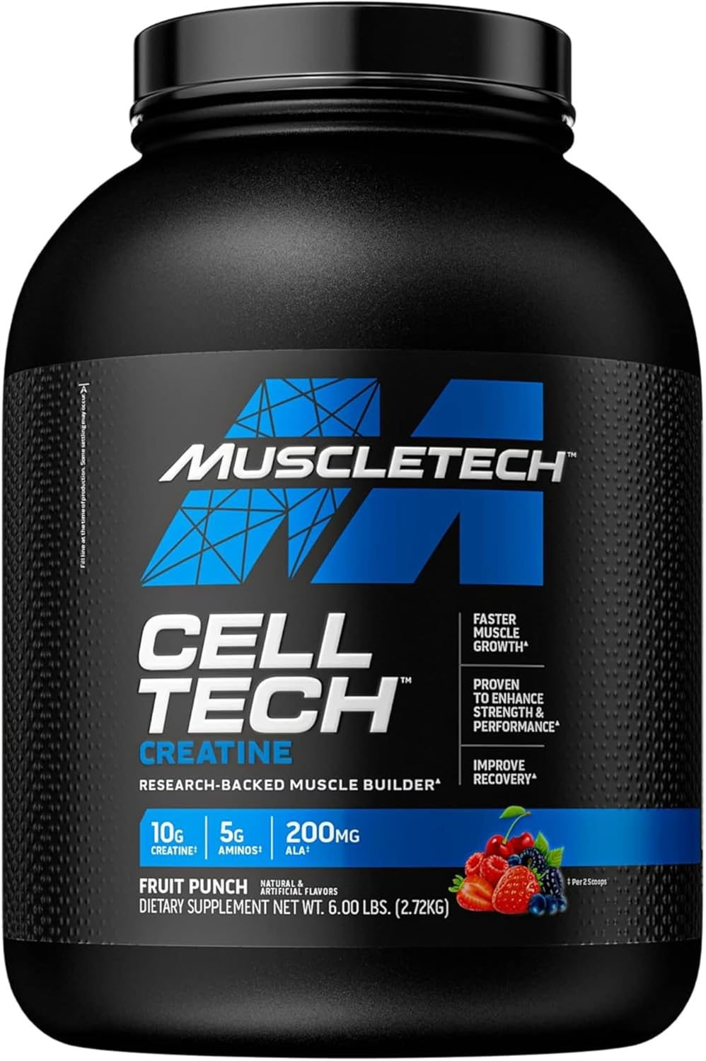 Muscle Tech Cell Tech Performance Series Fruit Punch, 6 Lbs.
