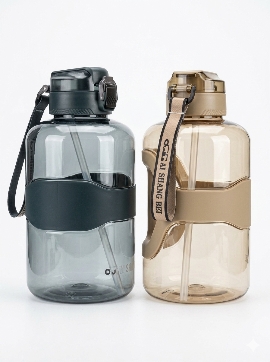 large-capacity fitness bottle