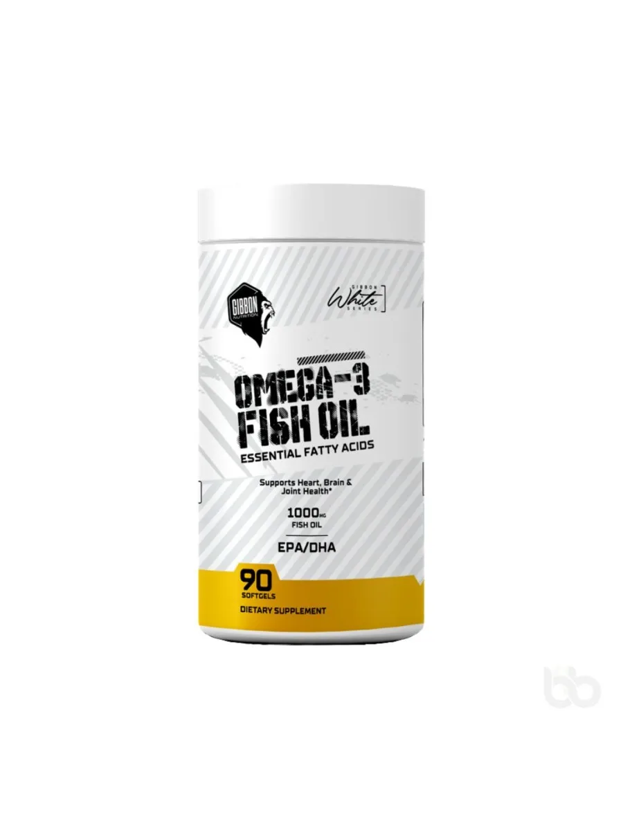 Gibbon Nutrition White Series Omega-3 Fish Oil 90 Softgels