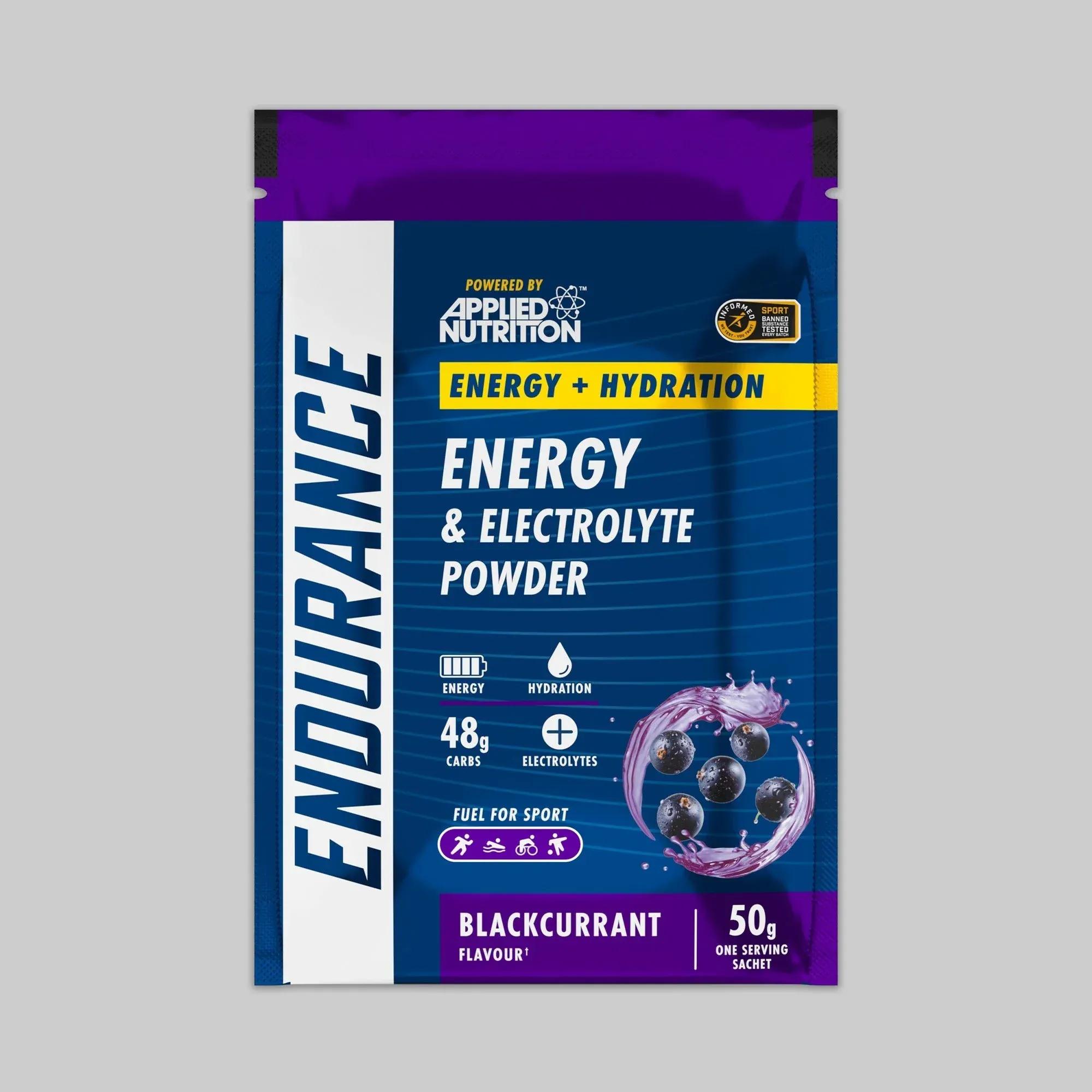 Applied Nutrition Endurance Energy & Electrolyte Powder Blackcurrant 50g