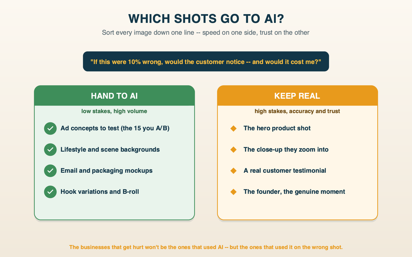 Which Shots Go to AI?