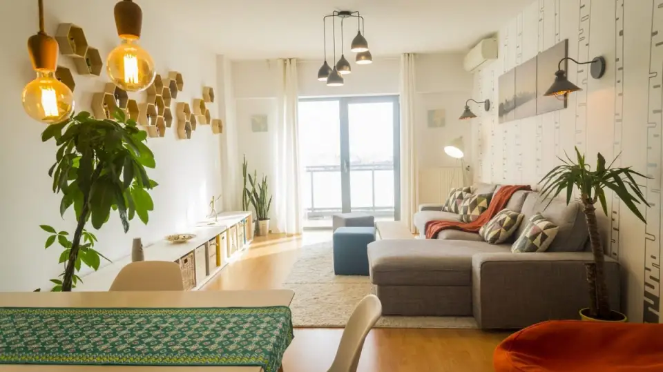 Amenajare actuala intr-un apartament de 3 camere din Bucuresti