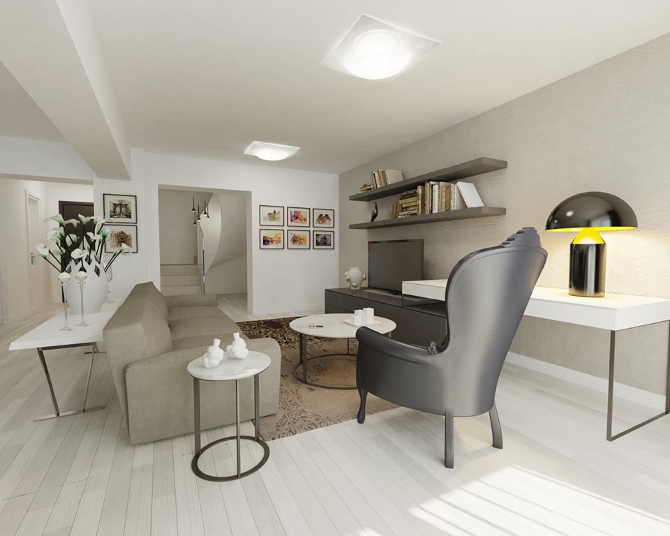 Penthouse in Bucharest: Elegance and Refinement in a City Center Residence