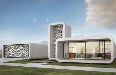 The First Office Building Constructed by a 3D Printer