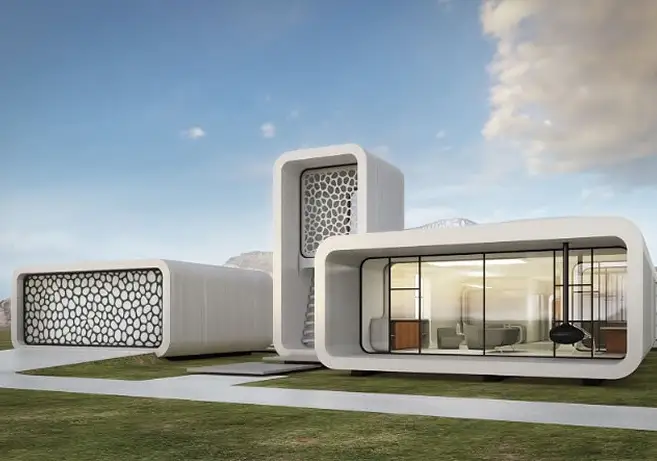 The First Office Building Constructed by a 3D Printer