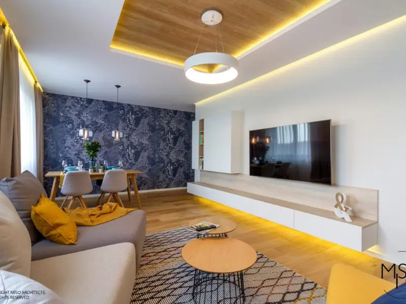 Transformare de revista pentru un apartament de 102 mp din Bucuresti