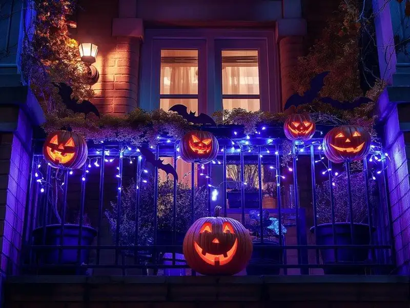 Cum să organizezi o petrecere de Halloween pe balcon
