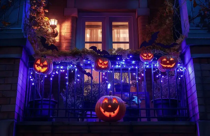Cum să organizezi o petrecere de Halloween pe balcon