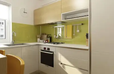 Kitchen Design Project for a 6 Square Meter Space