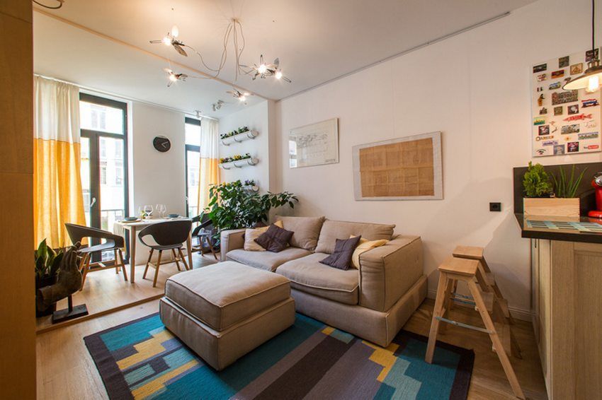 Stylish Decor in a Two-Bedroom Apartment