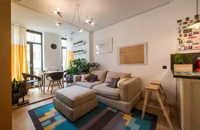 Stylish Decor in a Two-Bedroom Apartment