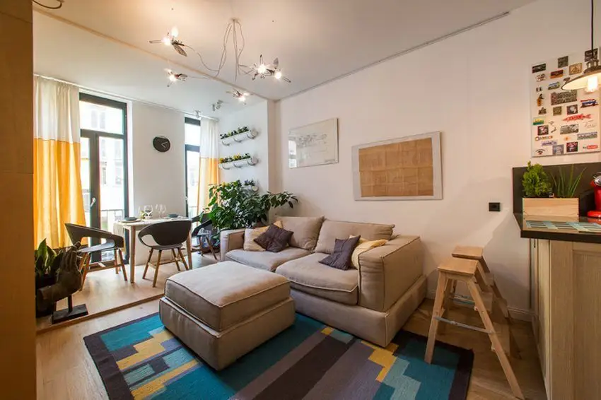Stylish Decor in a Two-Bedroom Apartment
