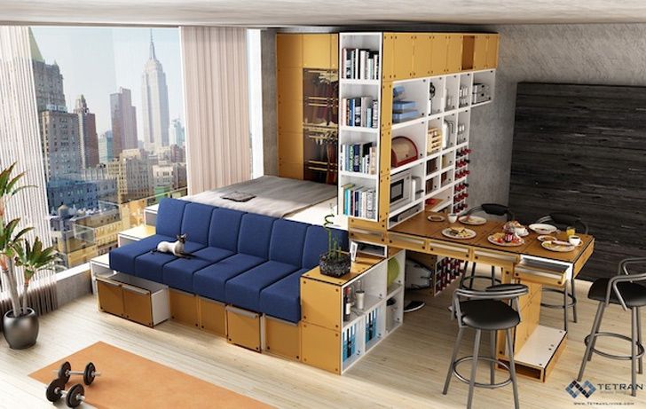 8 Multifunctional Furniture Pieces for Small Apartments