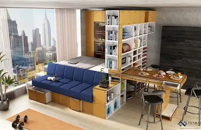 8 Multifunctional Furniture Pieces for Small Apartments