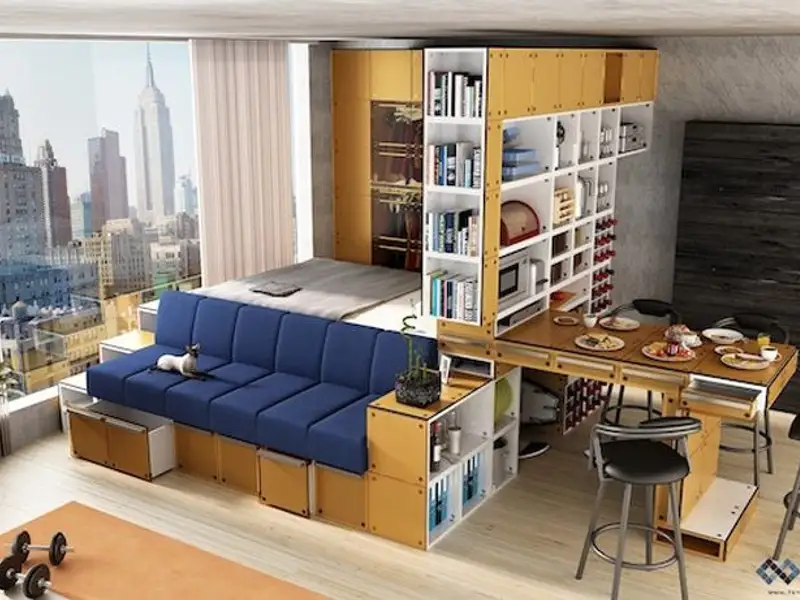 8 piese de mobilier multifunctionale pentru apartamente mici