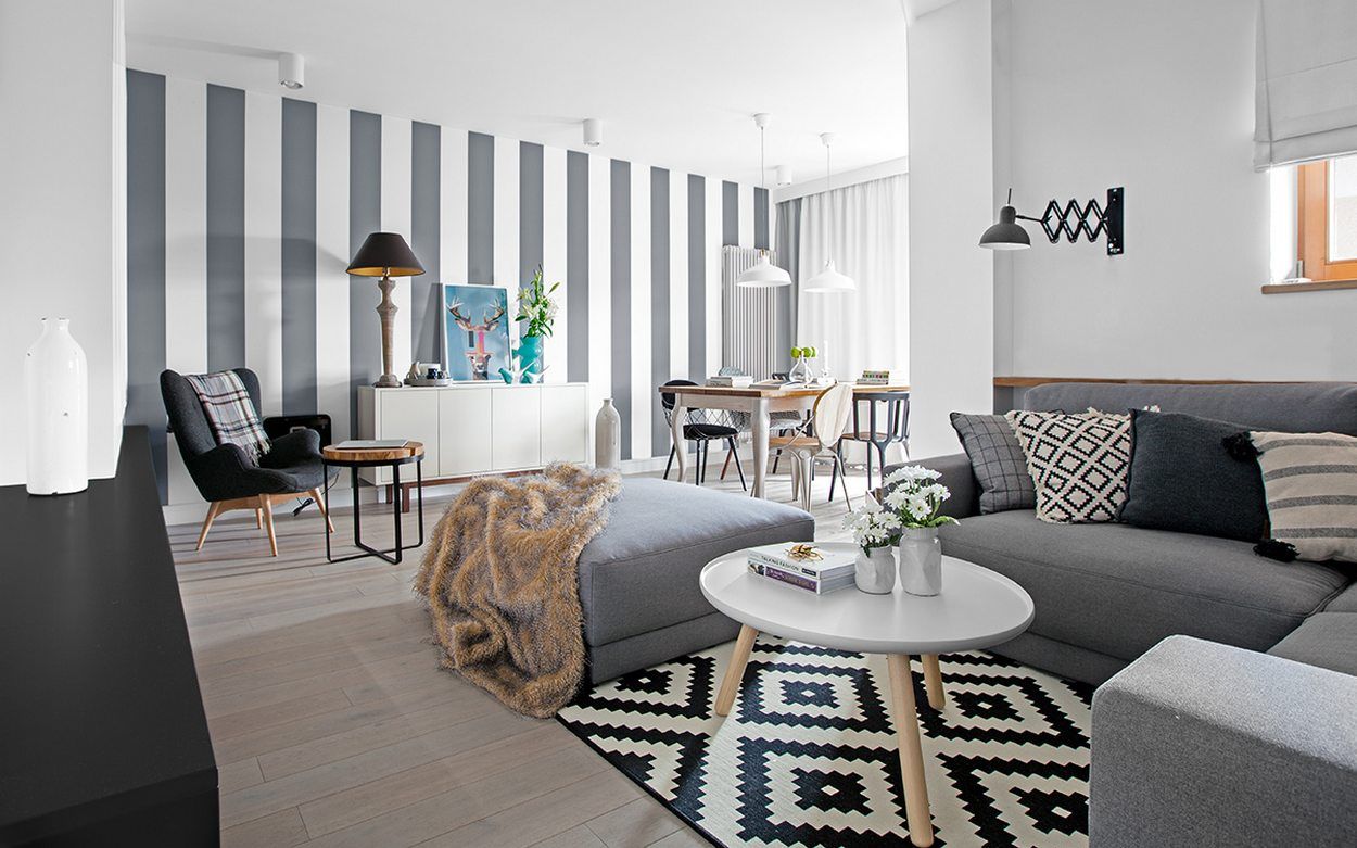 80 sqm Excellent Nordic Style Interior Design