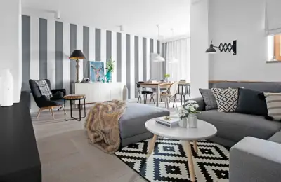 80 sqm Excellent Nordic Style Interior Design