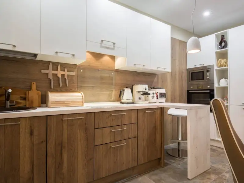 O amenajare moderna propusa pentru un apartament de 2 camere