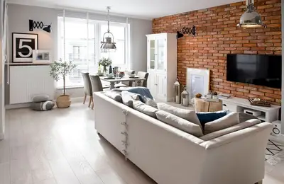 Contemporary Design Apartment with Industrial Influences