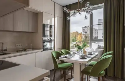Nature's Inspiration: Modern Apartment Design in Bucharest