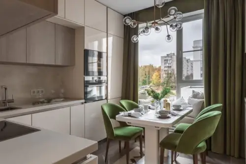 Inspiratie din natura Amenajare moderna apartament 90mp