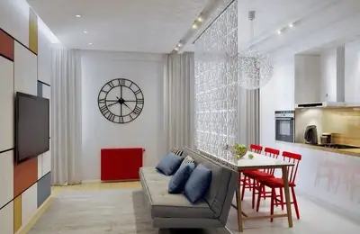 Stylish 50 sq m Apartment for a Family of Three