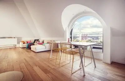 Modern Renovation of a Residence in a Historic Building