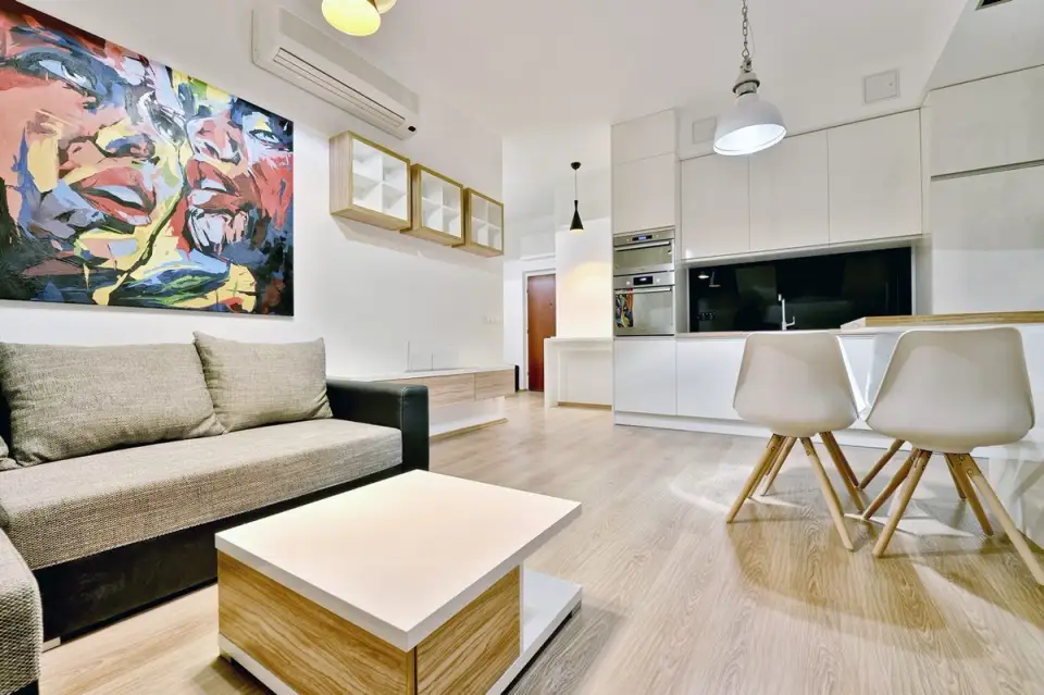 70 sq m Furnished Attic Apartment