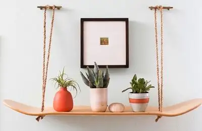 DIY Project: Skateboard Shelf