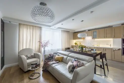 Spatiul unui apartament de 3 camere functional amenajat