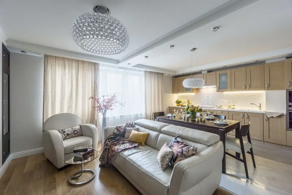 The Space of a Functional 3-Room Apartment