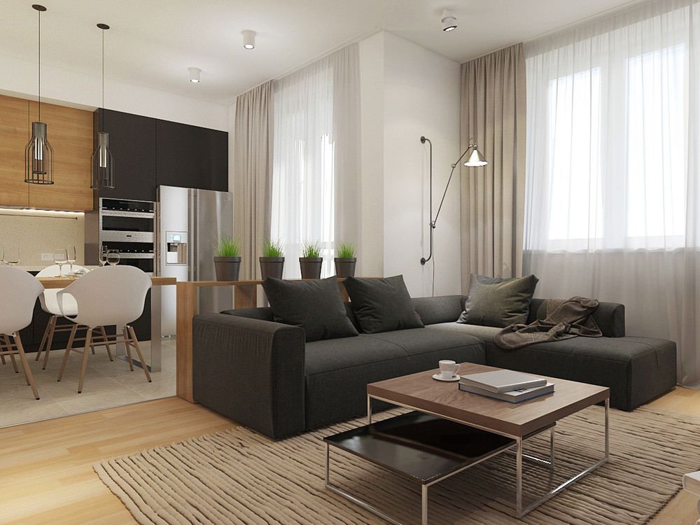 The Incredible Functional Layout of a Modern Studio Apartment in Bucharest