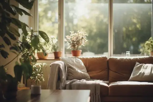 Natura în casă printr-un decor simplu- idei și trucuri