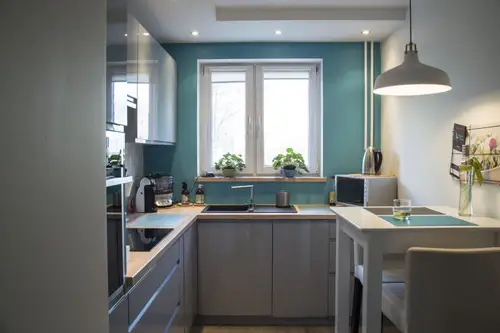 O amenajare simpla, dar fermecatoare, pentru un apartament cu 2 camere