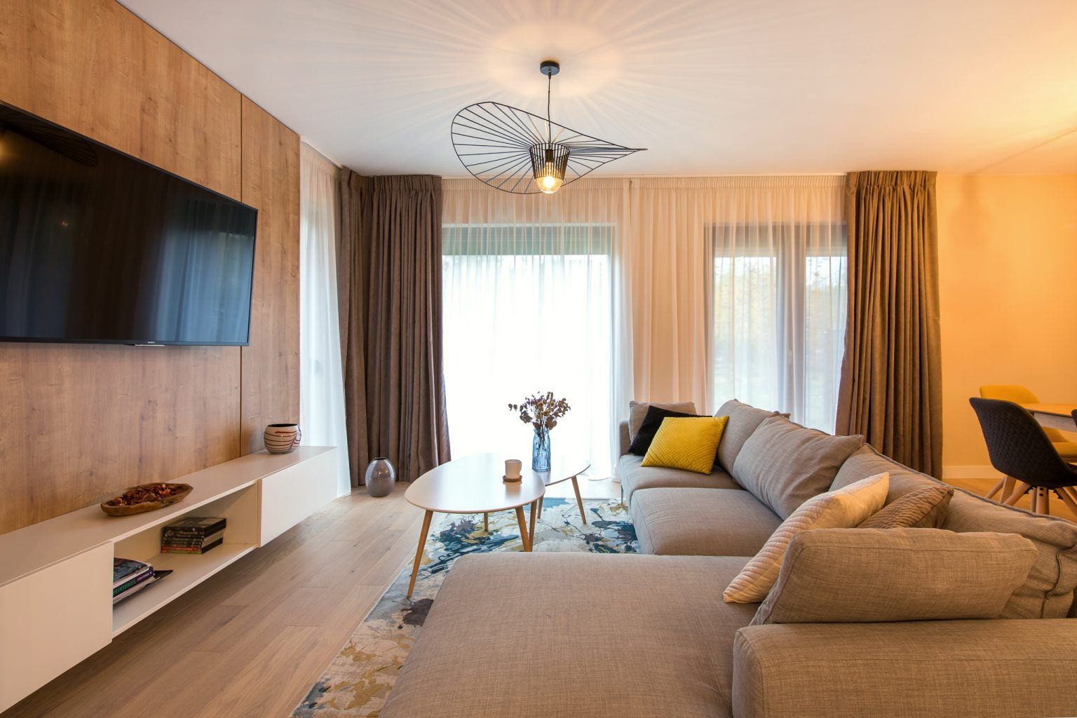 Scandinavian Style Interior Design for an 80 sq m House in Otopeni