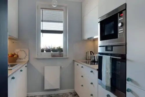 Apartament de 49 mp amenajat in stil contemporan